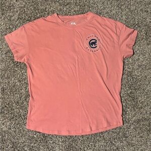Pink Chicago Cubs Baseball T-Shirt
